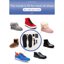 Load image into Gallery viewer, Winter Warm USB Heating Insole Washable Cuttable Heating Insole Convenient Intelligent Heating Insole