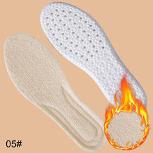 Load image into Gallery viewer, 1 Pair Winter Plush Thickened Cotton Insole Soft Bottom Cashmere Warm Cold Proof Insole Unisex Adult Insole