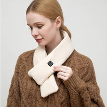 Load image into Gallery viewer, Winter Warm Heating Scarf Cold Resistant Intelligent Heating Scarf Portable Washable Heating Scarf for Women