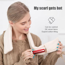 Load image into Gallery viewer, Winter Warm Heating Scarf Cold Resistant Intelligent Heating Scarf Portable Washable Heating Scarf for Women