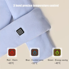 Load image into Gallery viewer, Winter Warm Heating Scarf Cold Resistant Intelligent Heating Scarf Portable Washable Heating Scarf for Women