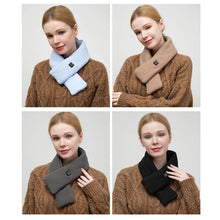 Load image into Gallery viewer, Winter Warm Heating Scarf Cold Resistant Intelligent Heating Scarf Portable Washable Heating Scarf for Women