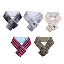 Load image into Gallery viewer, Graphene Electric Heating Scarf Winter Cold Proof Warm Plush Heating Scarf Portable Washable Heating Scarf for Women