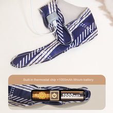 Load image into Gallery viewer, Graphene Electric Heating Scarf USB Charging Winter Warm Scarf Portable Foldable Intelligent Heating Scarf for Women