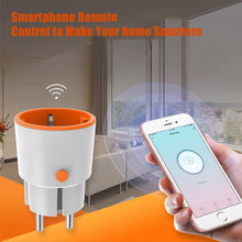 Load image into Gallery viewer, Tuya Smart Zigbee 3.0 Power Plug 16A EU Outlet 3680W Meter Remote Control Work With Zigbee2mqttt and Home Assistant Tuya Hub