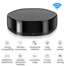 Load image into Gallery viewer, Tuya Smart Home Zigbee 3.0 Multi-function Gateway Hub Ble Mesh WiFi IR Wireless Remote Controller for Alexa Google Smart Life