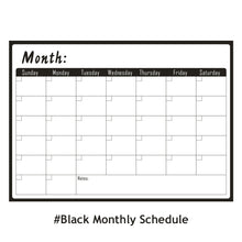 Load image into Gallery viewer, A3 Magnetic Weekly & Monthly Planner Whiteboard Fridge Magnet Flexible Daily Message Drawing Refrigerator Bulletin White Board