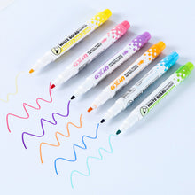 Load image into Gallery viewer, Magnetic Whiteboard Markers Erasable Liquid Chalk Markers with Eraser Water-base Ink Quick Drying Office Supplies