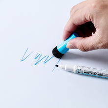 Load image into Gallery viewer, Magnetic Whiteboard Markers Erasable Liquid Chalk Markers with Eraser Water-base Ink Quick Drying Office Supplies