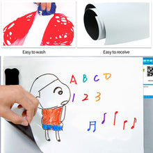 Load image into Gallery viewer, A3/A4 Size Magnetic Whiteboard Dry Erase White Boards Soft Home Office Kitchen Flexible Pad Fridge Stickers Memo Message Board