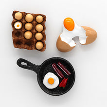 Load image into Gallery viewer, 3D Tomato Egg Pan Teapot Milk Model Fridge Magnets Collection Photo Wall Cute Souvenir Gifts Message Board Reminder Home Decoration Kitchen