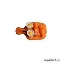 Load image into Gallery viewer, 3D Tomato Egg Pan Teapot Milk Model Fridge Magnets Collection Photo Wall Cute Souvenir Gifts Message Board Reminder Home Decoration Kitchen