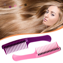 Load image into Gallery viewer, Anti Anti Splicing & Detangling Big Tooth Roller Comb Dyeing Hair Style Waxing Style Oil Treatment Comb Hair Salon Hair Comb
