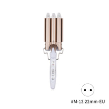 Load image into Gallery viewer, Professional Hair Tools Curling Iron Egg Roll Head Curling Iron Ceramic Three Bar Curling Iron Water Corrugated Iron Hair Tools