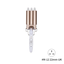 Load image into Gallery viewer, Professional Hair Tools Curling Iron Egg Roll Head Curling Iron Ceramic Three Bar Curling Iron Water Corrugated Iron Hair Tools