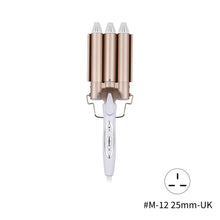 Load image into Gallery viewer, Professional Hair Tools Curling Iron Egg Roll Head Curling Iron Ceramic Three Bar Curling Iron Water Corrugated Iron Hair Tools