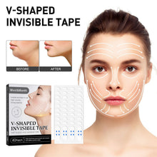 Load image into Gallery viewer, 40patches V-Shaped Face Lifter Stick Skin Contraction Jaw Line Face Invisible Droop Slack Anti-Wrinkle Chin Line Sagging Lift Patch