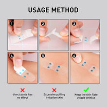 Load image into Gallery viewer, 40patches V-Shaped Face Lifter Stick Skin Contraction Jaw Line Face Invisible Droop Slack Anti-Wrinkle Chin Line Sagging Lift Patch