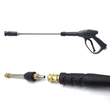 Load image into Gallery viewer, 15cm/35cm/50cm Extension Wand For High Pressure Wash Gun With M14 Thread Or 1/4 Quick Connection Extension Rod Car Wash Accessory