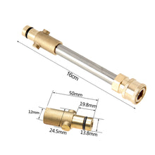 Load image into Gallery viewer, Spear Rod Lance Adapter For High Pressure Washer With 1/4 Quick Connnection For Karcher Lavor Bosch Nilfisk Interskol