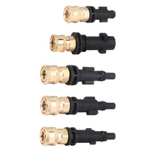 Load image into Gallery viewer, Pressure Washer Male Adapter G1/4" Quick Release Connector Nozzle for Karcher LAVOR Black Decker Bosch Parkside Car Cleaning Machine