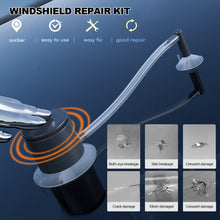 Load image into Gallery viewer, Quick Fix Car Windshield Repair Kit Cracked Glass Windscreen Repair Tool Resin Sealer Auto Window Screen