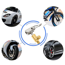 Load image into Gallery viewer, Portable Car Tire Air Inflatable Pump Connector Chuck Compressor can be deflated Tire Inflator Tire Chuck for Hose Repair