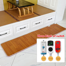 Load image into Gallery viewer, 220V Winter Heating Foot Mat Electric Heating Pad Warm Feet Heater Office Home Pet Warm Pad Floor Electric Heater PVC Heat Conduction Leather