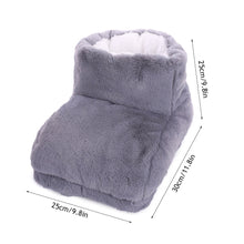 Load image into Gallery viewer, Super Soft Winter Warm Electric Foot Warmer Heater USB Charging/EU Plug Power Saving Warm Foot Cover Feet Heating Pads for Home Office