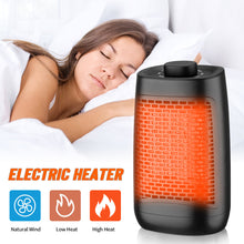 Load image into Gallery viewer, 1200W Electric Heater Portable Fan Heater 220V PTC Ceramic Room Heating Space Air Heater Warmer Machine Quick Heat for Winter