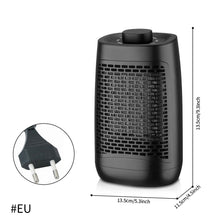 Load image into Gallery viewer, 1200W Electric Heater Portable Fan Heater 220V PTC Ceramic Room Heating Space Air Heater Warmer Machine Quick Heat for Winter
