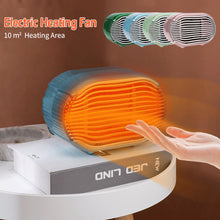 Load image into Gallery viewer, 800W 220V Electric Heater PTC Heating Hand Foot Warm Household Fan Heater Room Heating Space Heater Warmer Machine Quick Heat for Winter
