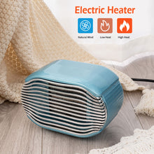 Load image into Gallery viewer, 800W 220V Electric Heater PTC Heating Hand Foot Warm Household Fan Heater Room Heating Space Heater Warmer Machine Quick Heat for Winter