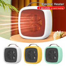 Load image into Gallery viewer, 500W Personal Mini Heater Safe Quiet Office Heat Desktop Electric Heater 220V Air Warmer Winter Household Appliances For Indoor Use