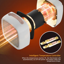 Load image into Gallery viewer, 500W Personal Mini Heater Safe Quiet Office Heat Desktop Electric Heater 220V Air Warmer Winter Household Appliances For Indoor Use