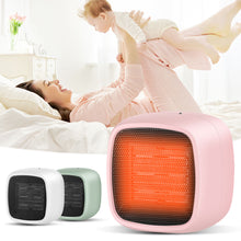 Load image into Gallery viewer, 1000W Personal Mini Heater Safe Quiet Office PTC Heating Desktop Electric Heater 220V Air Warmer Winter Household Appliances For Indoor Use