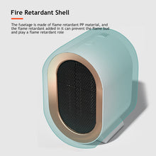 Load image into Gallery viewer, 1200W Electric Fan Desk Heater Desktop Household Portable Electric Heater Stove PTC Radiator Warmer Machine For Winter Home Appliances