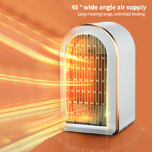 Load image into Gallery viewer, 1200W Electric Fan Desk Heater Desktop Household Portable Electric Heater Stove PTC Radiator Warmer Machine For Winter Home Appliances