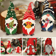 Load image into Gallery viewer, Christmas Wooden Pendant Merry Christmas Tree Decorations for Home Cristmas Ornament Xmas Navidad Gifts Happy New Year 2023
