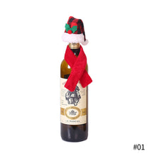 Load image into Gallery viewer, Christmas Wine Bottle Cover New Year Christmas Restaurant Decoration Merry Christmas Decorations New Year 2023 Gifts