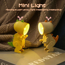 Load image into Gallery viewer, Mini Cute Dinosaur Shape Led Night Lights Folding Desk Lamp Adjustable Kids Bedroom Bedside Decoration Home Room Decor