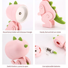 Load image into Gallery viewer, Mini Cute Dinosaur Shape Led Night Lights Folding Desk Lamp Adjustable Kids Bedroom Bedside Decoration Home Room Decor