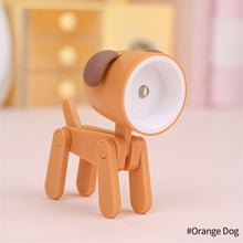 Load image into Gallery viewer, Mini Cute Dog Deer Shape Led Night Lights Folding Desk Lamp Adjustable Kids Bedroom Bedside Decoration Home Room Decor
