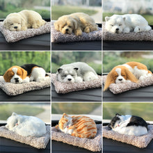 Load image into Gallery viewer, Simulation Mini Cat Panda Fox Dog Cute Cloth Pad Plush Cats Children Birthday Gifts Creative Imitation Ornaments Home Decoration Supplies