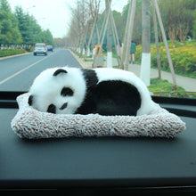 Load image into Gallery viewer, Simulation Mini Cat Panda Fox Dog Cute Cloth Pad Plush Cats Children Birthday Gifts Creative Imitation Ornaments Home Decoration Supplies