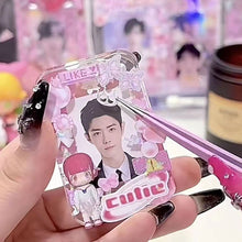 Load image into Gallery viewer, Transparent Acrylic Picture Photo Frame Magnetic Photocard Holder Poster Display Stand DIY Desktop Decoration Ornament