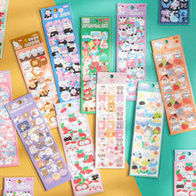Load image into Gallery viewer, Korean Style Personality Hand Account Cute Cartoon Laser Waterproof Stickers Guka DIY Material Girls Children's Toys Kawaii Gift