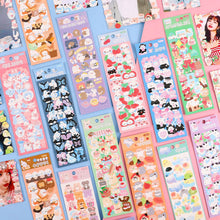Load image into Gallery viewer, Korean Style Personality Hand Account Cute Cartoon Laser Waterproof Stickers Guka DIY Material Girls Children's Toys Kawaii Gift
