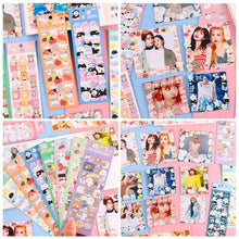 Load image into Gallery viewer, Korean Style Personality Hand Account Cute Cartoon Laser Waterproof Stickers Guka DIY Material Girls Children's Toys Kawaii Gift