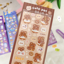 Load image into Gallery viewer, Korean Style Personality Hand Account Cute Cartoon Laser Waterproof Stickers Guka DIY Material Girls Children's Toys Kawaii Gift